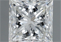 Natural Diamond 0.94 Carats, Princess with  Cut, G Color, VVS1 Clarity and Certified by IGI