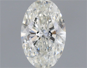 Picture of Natural Diamond 0.60 Carats, Oval with  Cut, H Color, VS1 Clarity and Certified by IGI
