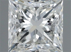 Foto Diamante Natural 0.62 quilates, Princesa , Color G, claridad VVS1 y certificado IGI de