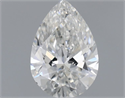 Natural Diamond 0.60 Carats, Pear with  Cut, G Color, VS2 Clarity and Certified by GIA