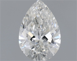 Picture of Natural Diamond 0.60 Carats, Pear with  Cut, G Color, VS2 Clarity and Certified by GIA