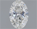 Diamante Natural 0.50 quilates, Ovalado , Color F, claridad VS2 y certificado GIA