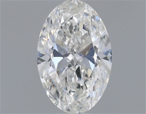 Foto Diamante Natural 0.50 quilates, Ovalado , Color F, claridad VS2 y certificado GIA de