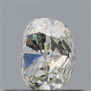 Foto Diamante Natural 0.52 quilates, Del cojín , Color K, claridad SI1 y certificado GIA de