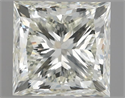 Natural Diamond 1.70 Carats, Princess with  Cut, J Color, VVS2 Clarity and Certified by IGI