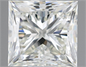 Natural Diamond 1.00 Carats, Princess with  Cut, I Color, VVS2 Clarity and Certified by IGI