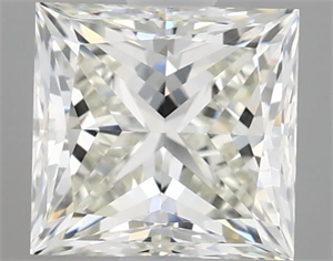 Picture of Natural Diamond 1.50 Carats, Princess with  Cut, I Color, VVS1 Clarity and Certified by IGI