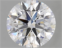 Natural Diamond 1.50 Carats, Round with Excellent Cut, D Color, VVS1 Clarity and Certified by GIA