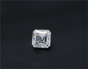 Foto Diamante Natural 1.50 quilates, Asscher , Color H, claridad SI1 y certificado GIA de