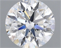 Diamante Natural 1.11 quilates, Redondo , Color F, claridad VVS1 y certificado GIA