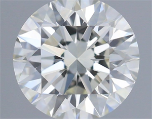 Picture of Natural Diamond 0.71 Carats, Round with Excellent Cut, J Color, VVS2 Clarity and Certified by IGI