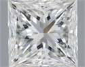 Diamante Natural 0.41 quilates, Princesa , Color G, claridad VVS2 y certificado IGI