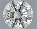 Natural Diamond 0.40 Carats, Round with Excellent Cut, K Color, VVS2 Clarity and Certified by GIA
