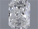 Natural Diamond 0.31 Carats, Radiant with  Cut, E Color, VS1 Clarity and Certified by GIA