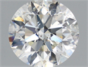Diamante Natural 1.76 quilates, Redondo , Color J, claridad SI2 y certificado HRD