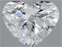 Natural Diamond 1.91 Carats, Heart with  Cut, D Color, VVS2 Clarity and Certified by GIA