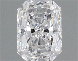 Picture of Natural Diamond 0.52 Carats, Radiant with  Cut, E Color, VVS1 Clarity and Certified by GIA