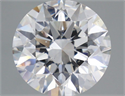 Diamante Natural 4.06 quilates, Redondo , Color D, claridad SI1 y certificado GIA