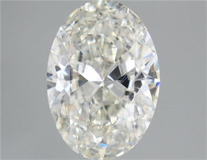 Foto Diamante Natural 3.50 quilates, Ovalado , Color H, claridad SI2 y certificado IGI de