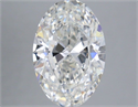 Diamante Natural 3.00 quilates, Ovalado , Color H, claridad VVS2 y certificado GIA