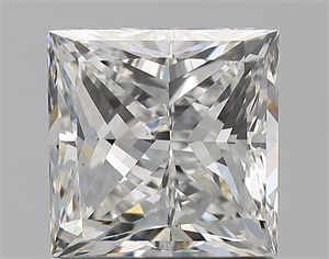 Picture of Natural Diamond 1.70 Carats, Princess with  Cut, G Color, VS2 Clarity and Certified by GIA