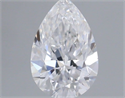 Natural Diamond 0.30 Carats, Pear with  Cut, D Color, VS1 Clarity and Certified by GIA