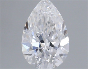 Picture of Natural Diamond 0.30 Carats, Pear with  Cut, D Color, VS1 Clarity and Certified by GIA