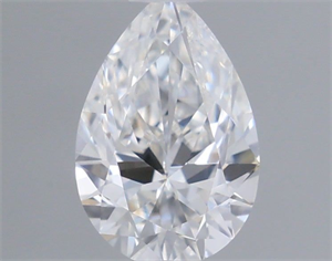 Foto Diamante Natural 0.30 quilates, De pera , Color E, claridad VVS2 y certificado GIA de