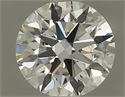 Natural Diamond 0.70 Carats, Round with Excellent Cut, G Color, SI2 Clarity and Certified by GIA