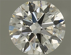 Picture of Natural Diamond 0.70 Carats, Round with Excellent Cut, G Color, SI2 Clarity and Certified by GIA