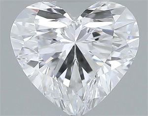 Foto Diamante Natural 0.30 quilates, Corazón , Color D, claridad VVS2 y certificado GIA de