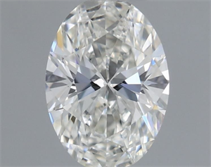 Picture of Natural Diamond 0.30 Carats, Oval with  Cut, H Color, VVS1 Clarity and Certified by GIA