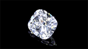 Picture of Natural Diamond 6.17 Carats, Cushion with  Cut, D Color, VS2 Clarity and Certified by GIA