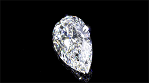 Picture of Natural Diamond 6.05 Carats, Pear with  Cut, E Color, VS1 Clarity and Certified by GIA