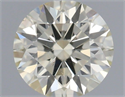Natural Diamond 0.51 Carats, Round with Excellent Cut, M Color, SI1 Clarity and Certified by IGI