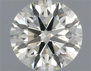 Picture of Natural Diamond 0.71 Carats, Round with Excellent Cut, M Color, SI1 Clarity and Certified by GIA