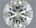 Diamante Natural 0.40 quilates, Redondo , Color K, claridad IF y certificado GIA
