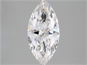 Natural Diamond 2.07 Carats, Marquise with  Cut, E Color, SI1 Clarity and Certified by GIA
