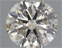 Diamante Natural 0.50 quilates, Redondo , Color K, claridad I1 y certificado IGI