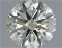 Natural Diamond 0.52 Carats, Round with Very Good Cut, M Color, I1 Clarity and Certified by IGI