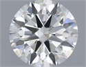 Natural Diamond 0.50 Carats, Round with Excellent Cut, J Color, SI2 Clarity and Certified by GIA