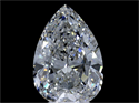 Diamante Natural 5.96 quilates, De pera , Color E, claridad SI1 y certificado GIA