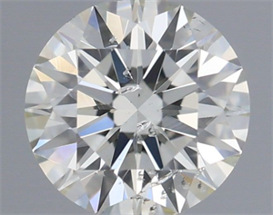 Foto Diamante Natural 0.40 quilates, Redondo , Color I, claridad SI2 y certificado IGI de