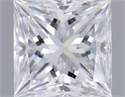 Diamante Natural 0.50 quilates, Princesa , Color D, claridad VS1 y certificado GIA