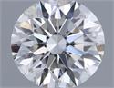 Natural Diamond 0.42 Carats, Round with Excellent Cut, E Color, VVS2 Clarity and Certified by GIA