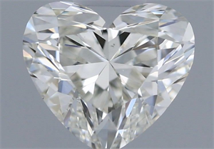 Foto Diamante Natural 0.43 quilates, Corazón , Color K, claridad VS1 y certificado GIA de