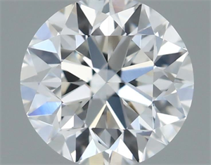 Picture of Natural Diamond 0.50 Carats, Round with Very Good Cut, G Color, VS2 Clarity and Certified by GIA