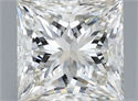 Natural Diamond 2.01 Carats, Princess with  Cut, H Color, VVS2 Clarity and Certified by IGI