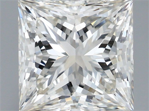 Picture of Natural Diamond 2.01 Carats, Princess with  Cut, H Color, VVS2 Clarity and Certified by IGI