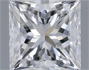 Diamante Natural 0.50 quilates, Princesa , Color H, claridad VVS1 y certificado GIA